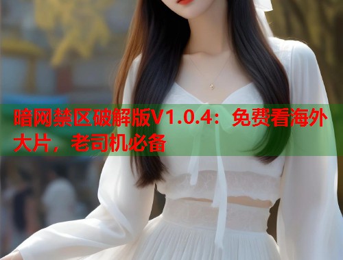 暗网禁区破解版V1.0.4：免费看海外大片，老司机必备