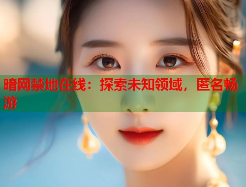 暗网禁地在线：探索未知领域，匿名畅游  第1张