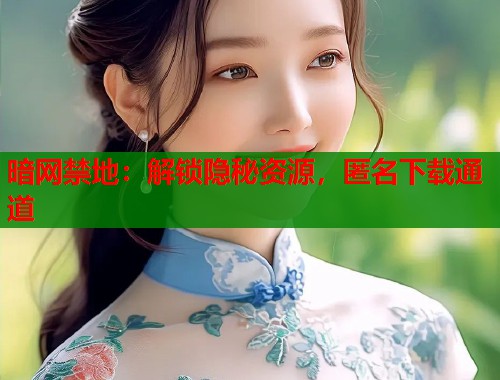 暗网禁地：解锁隐秘资源，匿名下载通道  第2张