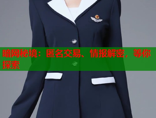 暗网秘境：匿名交易、情报解密，等你探索