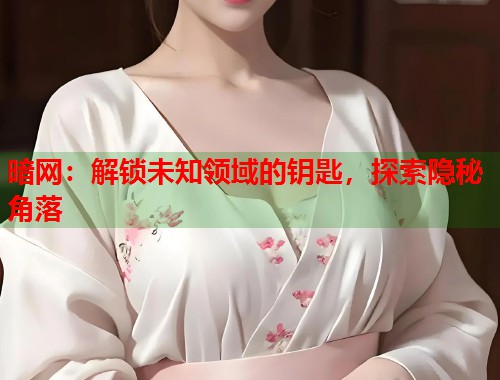 暗网：解锁未知领域的钥匙，探索隐秘角落  第2张