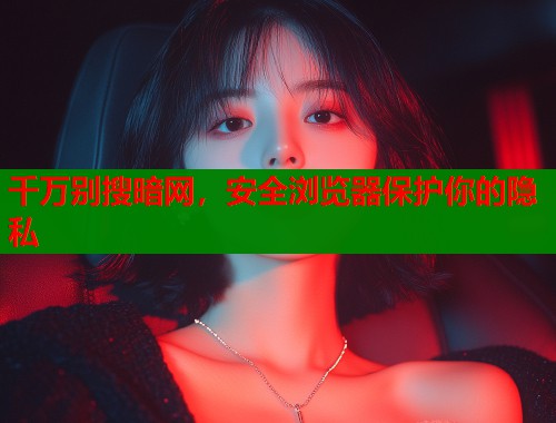 千万别搜暗网，安全浏览器保护你的隐私  第1张