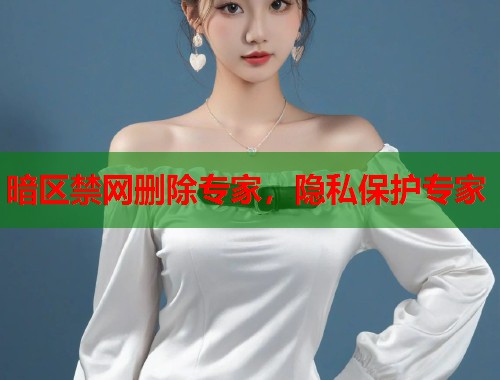 暗区禁网删除专家，隐私保护专家  第1张