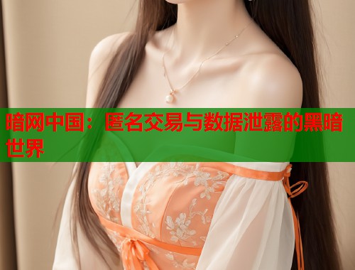 暗网中国：匿名交易与数据泄露的黑暗世界  第2张