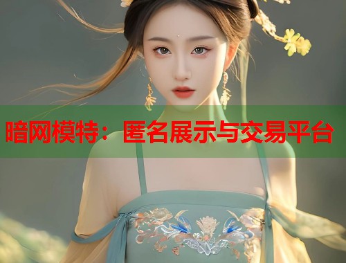 暗网模特：匿名展示与交易平台  第1张