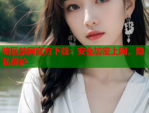 暗区禁网官方下载：安全加密上网，隐私保护  第1张