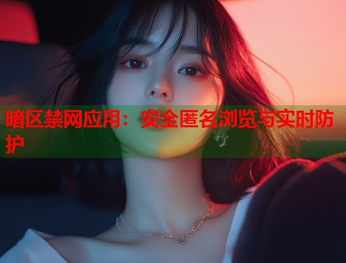 暗区禁网应用：安全匿名浏览与实时防护