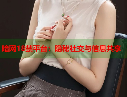 暗网18禁平台：隐秘社交与信息共享  第1张