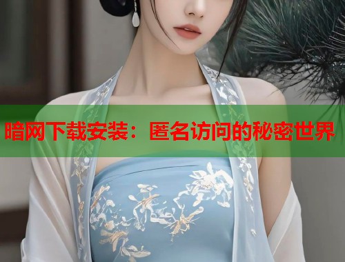 暗网下载安装：匿名访问的秘密世界  第1张