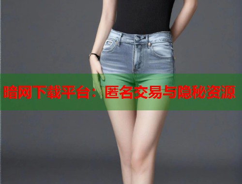 暗网下载平台：匿名交易与隐秘资源
