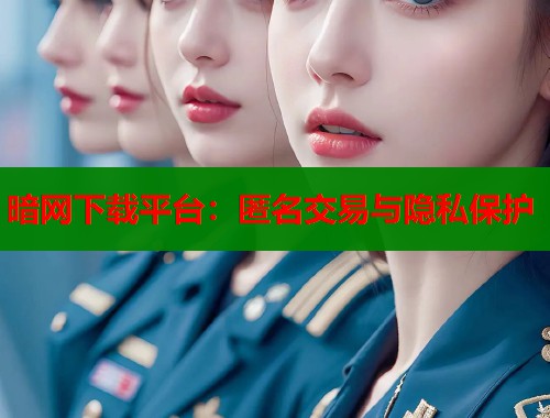 暗网下载平台：匿名交易与隐私保护