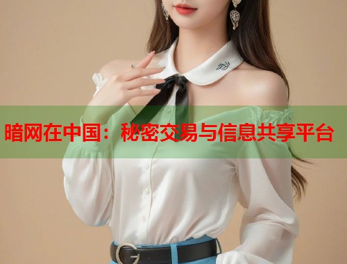 暗网在中国：秘密交易与信息共享平台