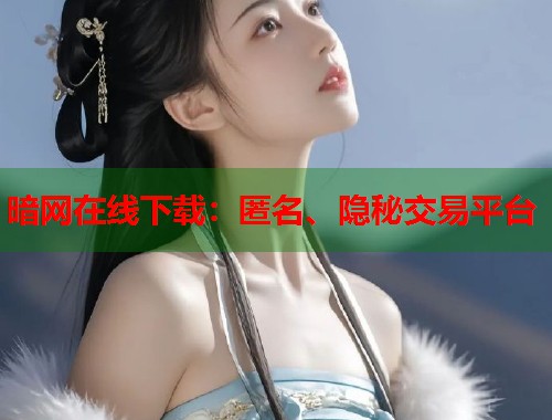 暗网在线下载：匿名、隐秘交易平台  第1张