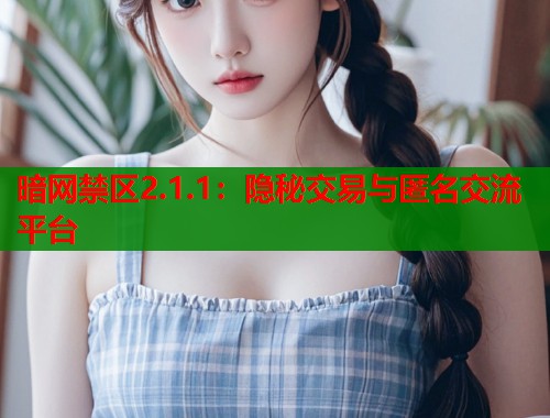 暗网禁区2.1.1：隐秘交易与匿名交流平台