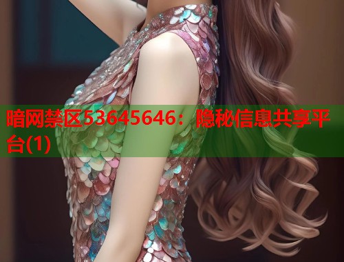 暗网禁区53645646：隐秘信息共享平台(1)  第1张