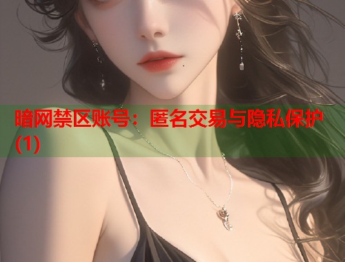 暗网禁区账号：匿名交易与隐私保护(1)  第1张