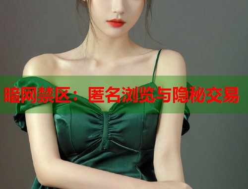 暗网禁区：匿名浏览与隐秘交易