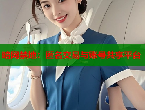 暗网禁地：匿名交易与账号共享平台
