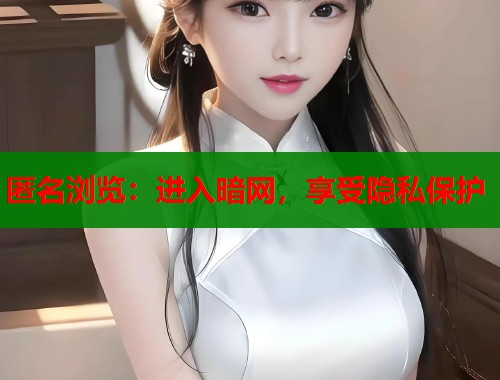 匿名浏览：进入暗网，享受隐私保护