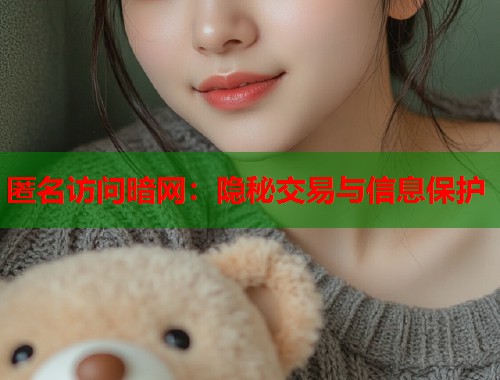 匿名访问暗网：隐秘交易与信息保护  第1张