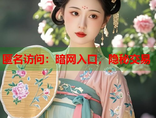 匿名访问：暗网入口，隐秘交易  第2张