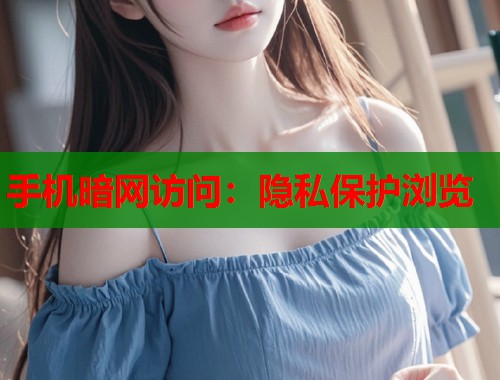 手机暗网访问：隐私保护浏览  第1张