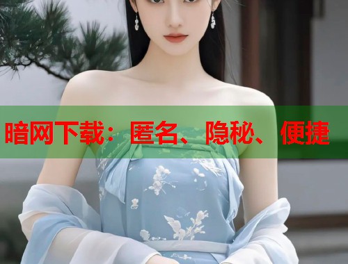 暗网下载：匿名、隐秘、便捷  第2张