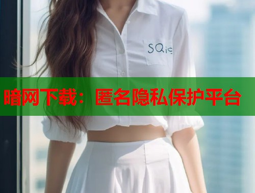 暗网下载：匿名隐私保护平台