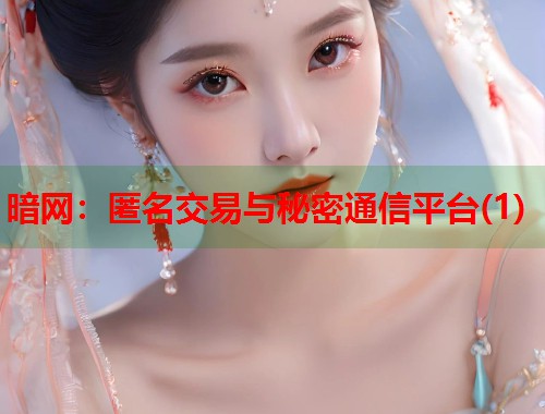 暗网：匿名交易与秘密通信平台(1)