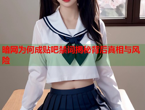 暗网为何成贴吧禁词揭秘背后真相与风险