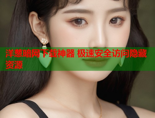 洋葱暗网下载神器 极速安全访问隐藏资源  第1张