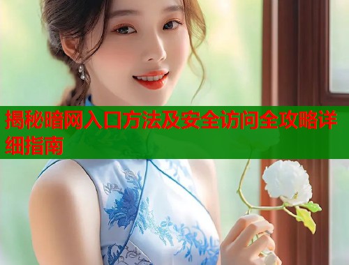 揭秘暗网入口方法及安全访问全攻略详细指南  第1张