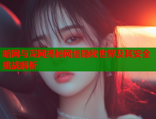暗网与深网揭秘网络隐秘世界及其安全挑战解析  第1张