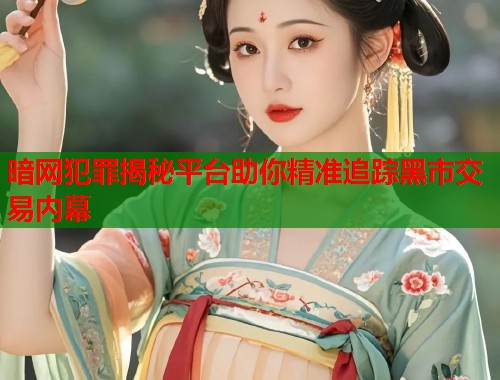 暗网犯罪揭秘平台助你精准追踪黑市交易内幕  第1张