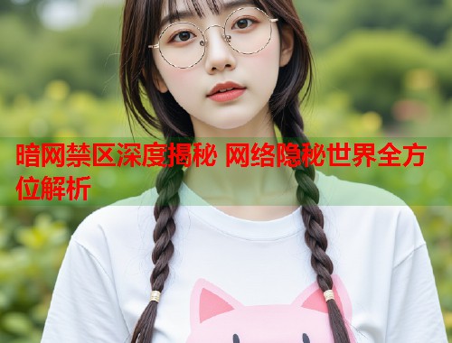 暗网禁区深度揭秘 网络隐秘世界全方位解析  第1张