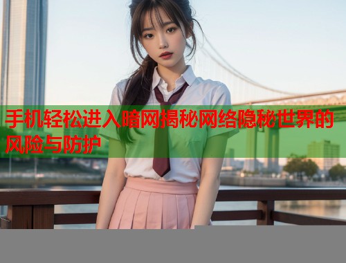 手机轻松进入暗网揭秘网络隐秘世界的风险与防护  第1张