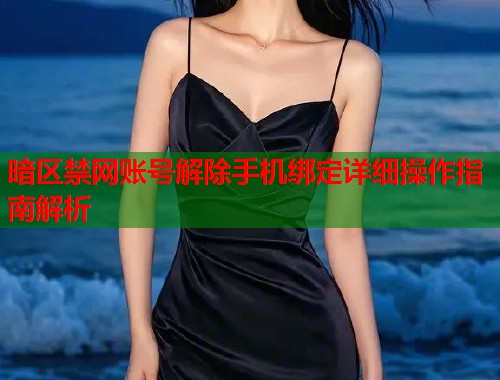 暗区禁网账号解除手机绑定详细操作指南解析  第1张