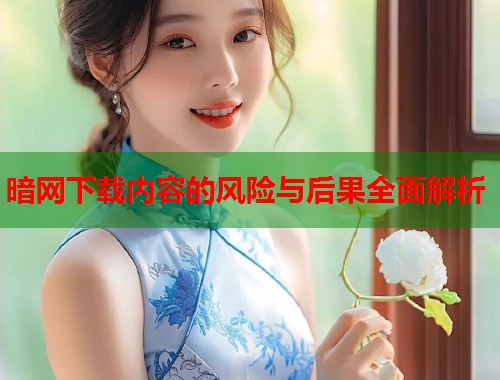 暗网下载内容的风险与后果全面解析  第1张