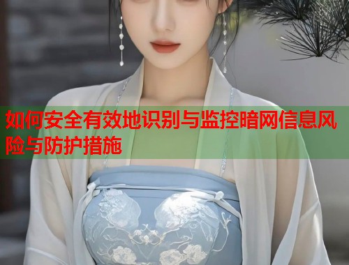 如何安全有效地识别与监控暗网信息风险与防护措施  第1张