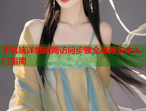 手机端详细暗网访问步骤全攻略安全入门指南  第1张