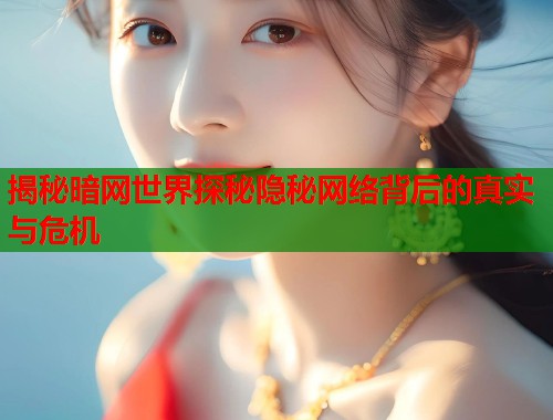 揭秘暗网世界探秘隐秘网络背后的真实与危机  第1张