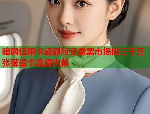 暗网信用卡盗刷与交易黑市揭秘三千万张被盗卡流通内幕  第1张